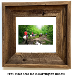 trail rides near me in Barrington, Illinois